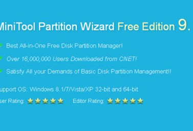 MiniTool Partition Wizard Home Edition 9.1