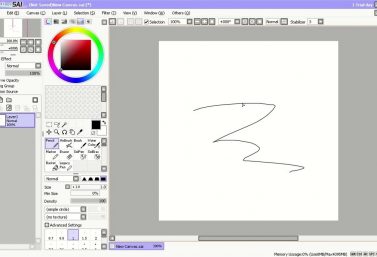 tablet refuses to move over painttool sai